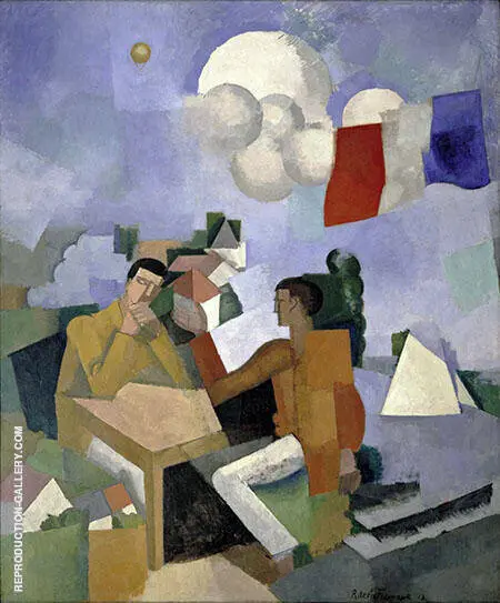 The Conquest of The Air 1913 By Roger de La Fresnaye