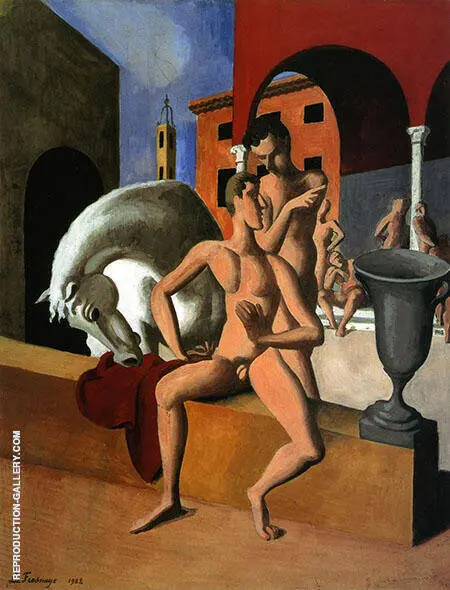 The Grooms By Roger de La Fresnaye