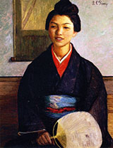 Japanese Girl 1899 By Lilla Cabot Perry