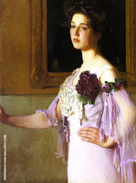 Mrs Joseph Clark Grew Alice Perry Grew 1904 By Lilla Cabot Perry