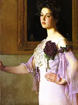 Mrs Joseph Clark Grew Alice Perry Grew 1904 By Lilla Cabot Perry
