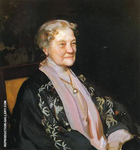 Portrait Lilla Cabot Perry By Lilla Cabot Perry