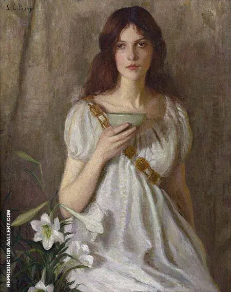 The Cup of Knowledge By Lilla Cabot Perry