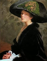 The Green Hat By Lilla Cabot Perry