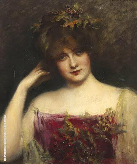 Portrait of a Lady By Carle John Blenner