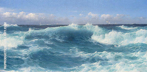 Atlantic Roll by David James | Oil Painting Reproduction