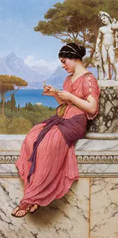 The Love Letter 1913 By John William Godward