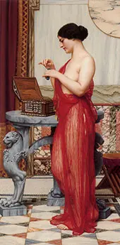 The New Perfume 1914 By John William Godward
