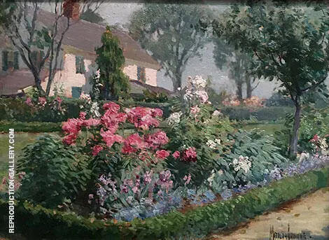 Miss Katherine Ludington's Garden 1914 By Matilda Browne