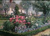 Miss Katherine Ludington's Garden 1914 By Matilda Browne