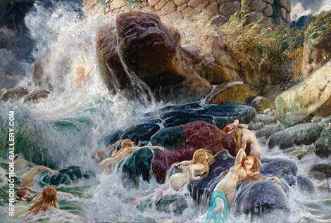 The Tomb of Achilles By Adolf Hiremy-Hirschl