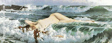 The Birth of Venus c1888 By Adolf Hiremy-Hirschl