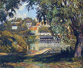 By The River By Henri Lebasque