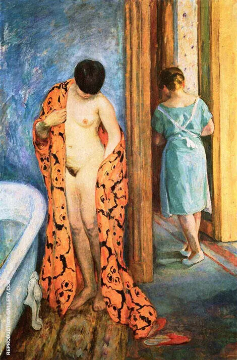 The Japanese Robe By Henri Lebasque
