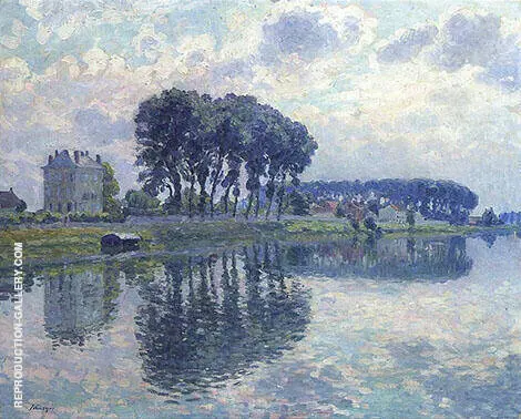 The Marne at Pomponne By Henri Lebasque