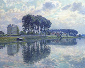 The Marne at Pomponne By Henri Lebasque