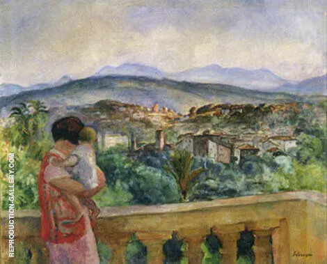 Cannes in Spring By Henri Lebasque
