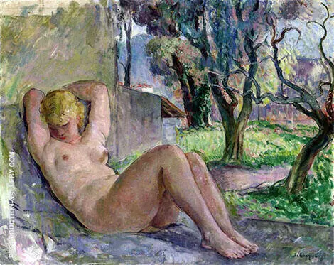 Large Nude By Henri Lebasque