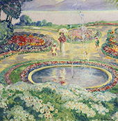 Le Jardin Fleuri By Henri Lebasque