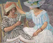 Marthe and Nono 1917 By Henri Lebasque