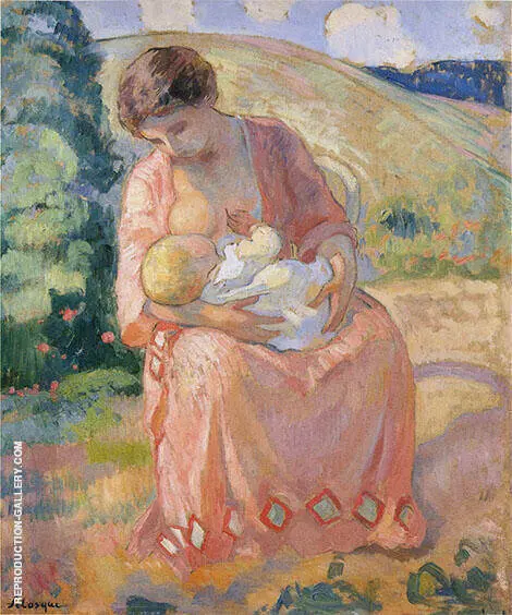 Mother and Child By Henri Lebasque