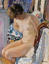 Sitting Nude By Henri Lebasque