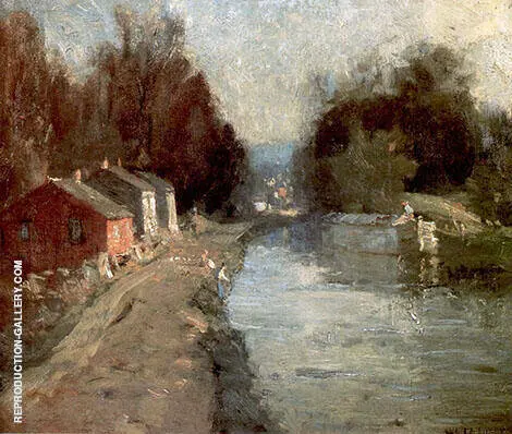 Canal at New Hope By William Langson Lathrop
