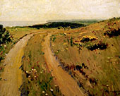 Road Along The Bluff By William Langson Lathrop
