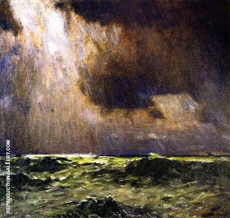 The Black Squall By William Langson Lathrop
