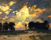 The Bonfire By William Langson Lathrop