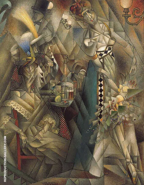 Dancer in a Cafe 1912 By Jean Metzinger
