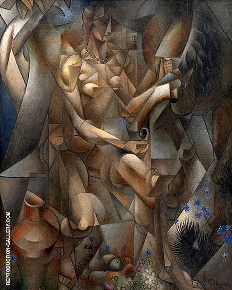 La Femme au Cheval The Rider By Jean Metzinger