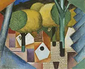 Landscape 1912 By Jean Metzinger
