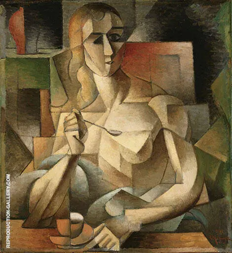 Tea Time 1911 By Jean Metzinger