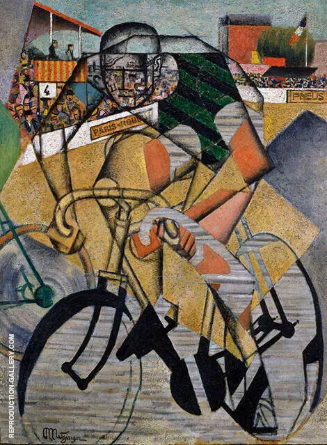 The Cycle Race Track 1912 By Jean Metzinger