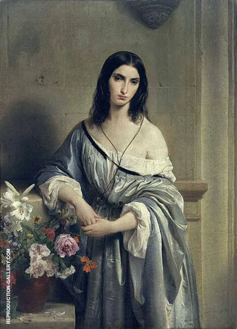Melancholy By Francesco Hayez