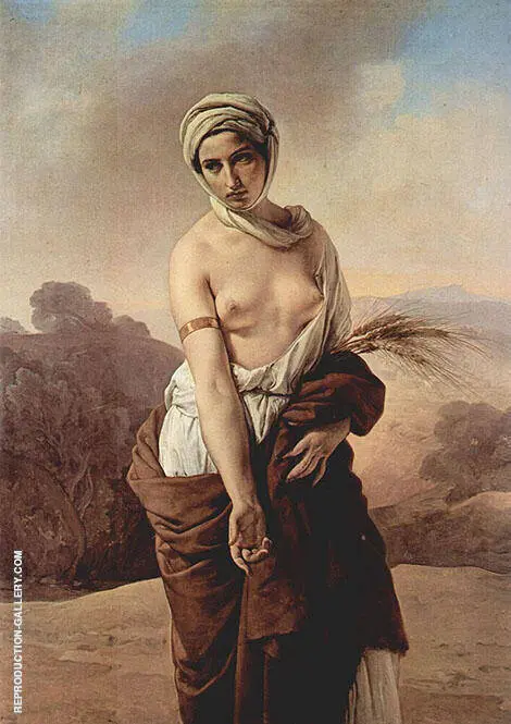 Ruth 1835 By Francesco Hayez