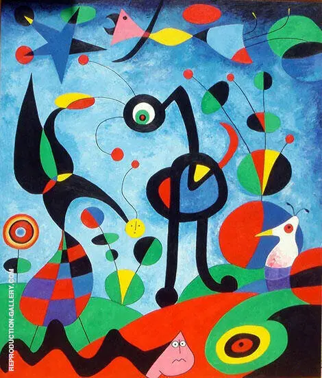 The Garden 1925 By Joan Miro