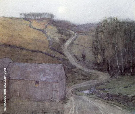 Country Road Near Solebury By William Langson Lathrop