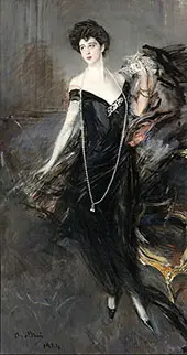 Franca Florio By Giovanni Boldini