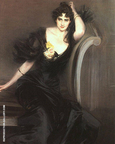 Lady Colin Campbell 1897 by Giovanni Boldini | Oil Painting Reproduction