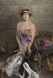 Madame Michelham By Giovanni Boldini