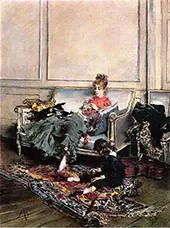 Peaceful Days 1875 By Giovanni Boldini