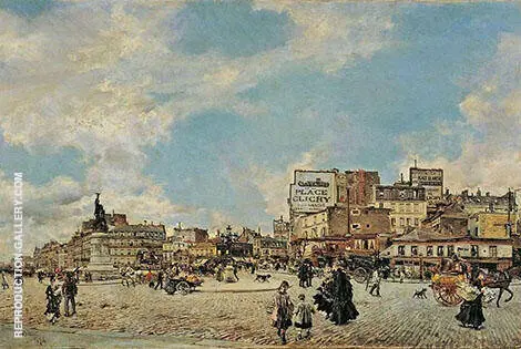 Place Clichy 1874 By Giovanni Boldini