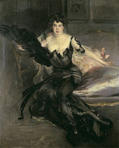 Portrait of a Lady Mrs Lionel Phillips 1903 By Giovanni Boldini