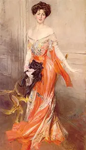 Portrait of Elizabeth Wharton Drexel 1905 By Giovanni Boldini
