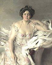 Portrait of Lady Nanne Schrader 1903 By Giovanni Boldini