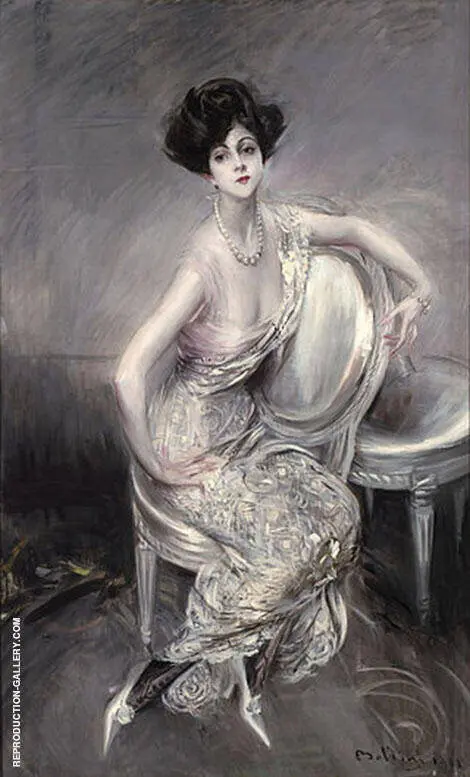 Portrait of Rita de Acosta Lydig 1911 By Giovanni Boldini