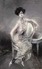 Portrait of Rita de Acosta Lydig 1911 By Giovanni Boldini