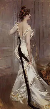 The Black Sash 1905 By Giovanni Boldini